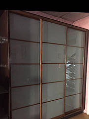 Фасади (двері) купа — розсувні системи художнє матування (піскоструми)