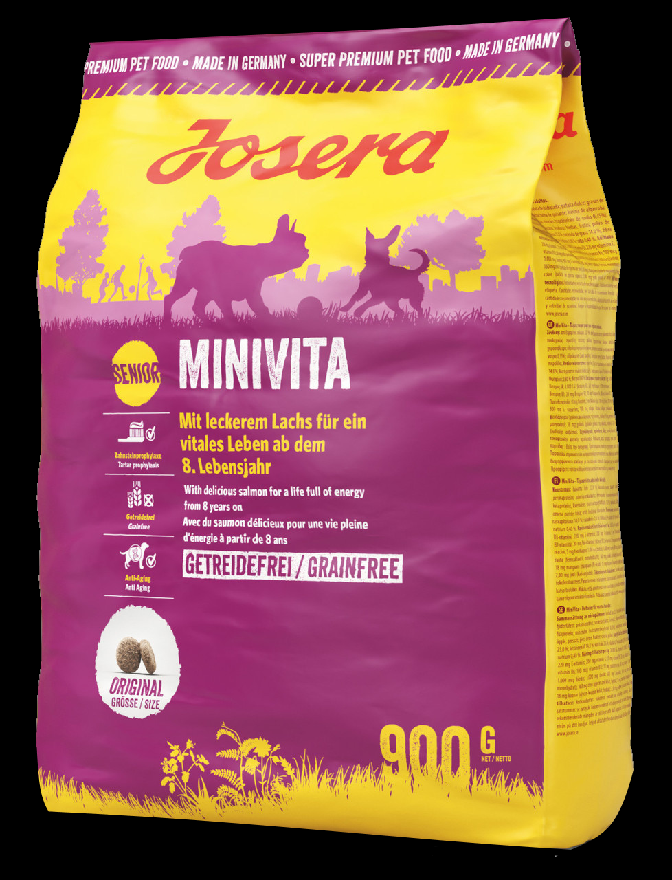 Сухий корм Josera MiniVita (для літніх собак дрібних порід) 900 г