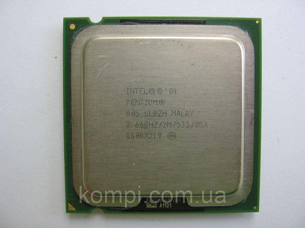 Процессор Intel Pentium 4 805 S775 — Купить Недорого на Bigl.ua (593342555)