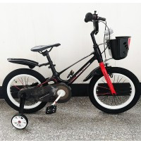 Велосипед SHADOW - 16д Магнієва рама (Magnesium). Чорно-червоний, фото 1