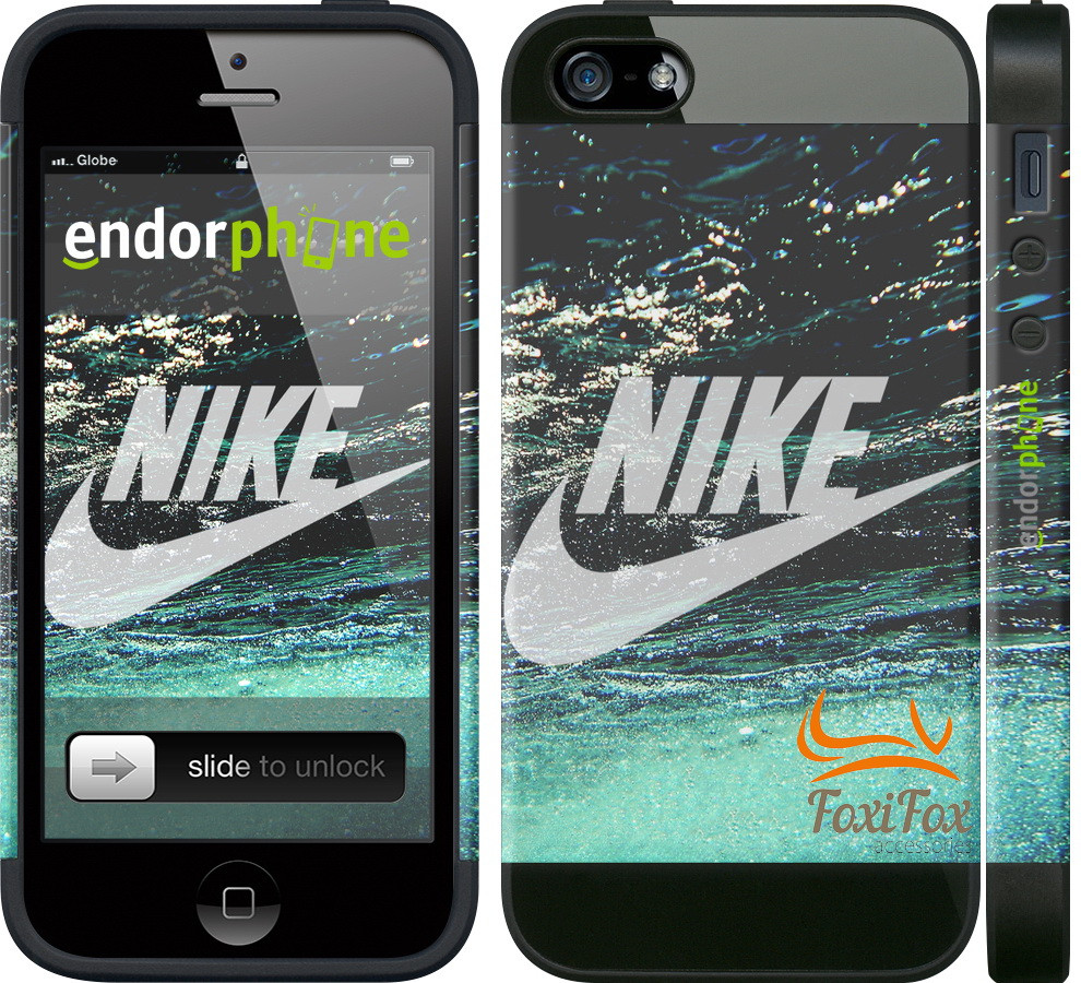 Гібридний чохол для IPhone 5/5S "Nike Ocean"
