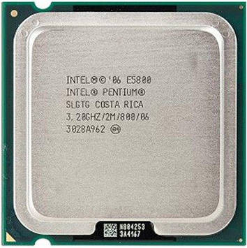 Процесор Intel Pentium Dual-Core E5800 3.20 GHz / 2M / 800 (SLGTG) s775, tray