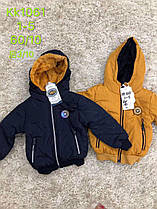 Куртки для хлопчиків утеплені оптом, розміри 1-5 років, S&D арт. КК-1061