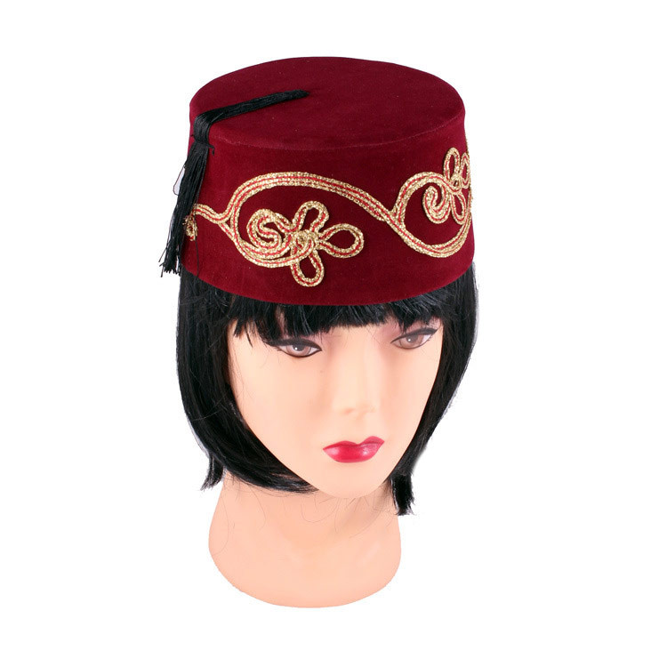 Купити Феска Турецька, бордова, ціна 295 ₴ - Prom.ua (ID# 113014328)