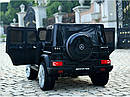 Дитячий електромобіль Джип M 3567 EBLR-2 (4WD), Mercedes G65 VIP, чорний, фото 3