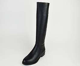 Чоботи на низькому ходу Berkonty 3074700 38 Чорні шкіра