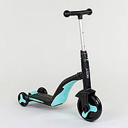 Самокат 3в1 JT 20255 Best Scooter Блакитний, фото 8
