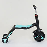 Самокат 3в1 JT 20255 Best Scooter Блакитний, фото 7