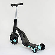 Самокат 3в1 JT 20255 Best Scooter Блакитний, фото 4