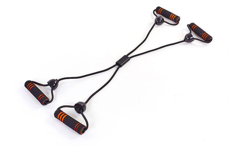 Еспандер для фітнесу Ікс Zelart Sport 6411 (d-7 мм, l-90 см), фото 1