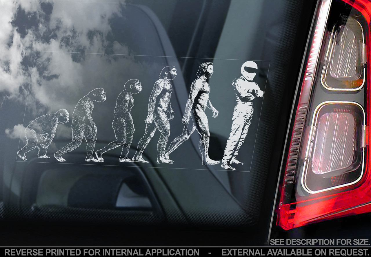 Еволюція людини стикер, фото 1