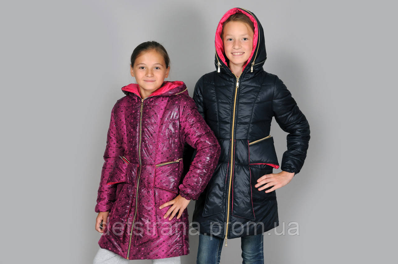 Детское пальто для девочки - фото 1 - id-p111060848