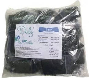 Трусики-стрінги одноразові Doily 50шт. S/M чорні