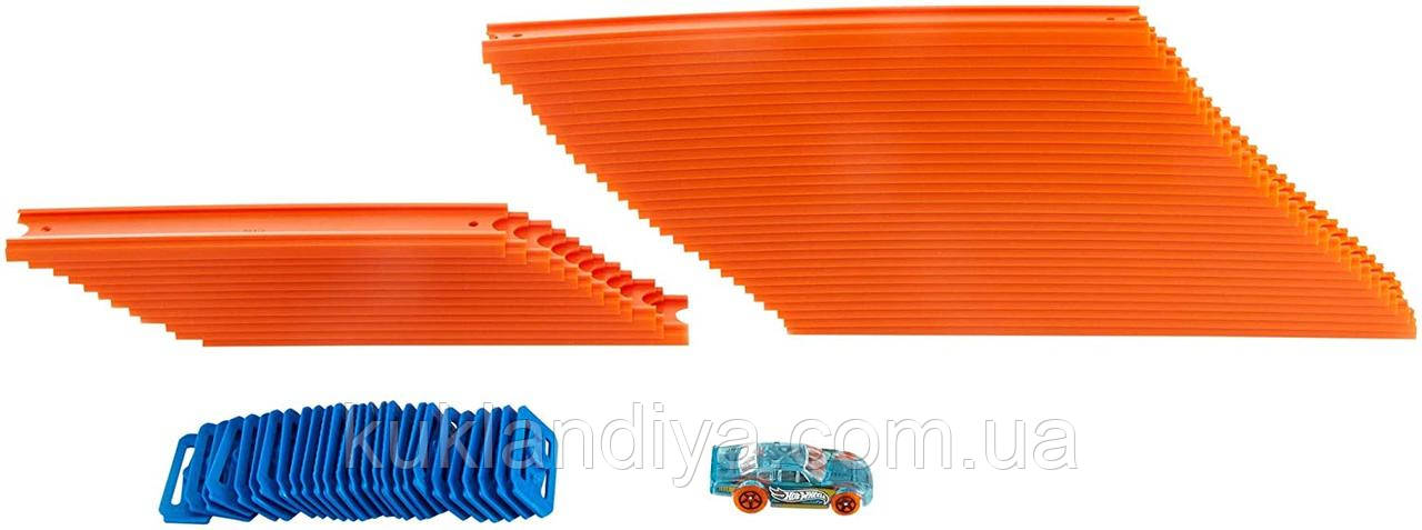 Трек Хот Вилс Мега длинная дорога Hot Wheels Car & Mega Track Pack - фото 5 - id-p1034681577