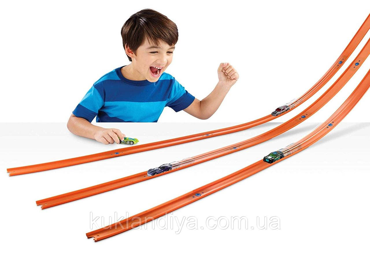 Трек Хот Вилс Мега длинная дорога Hot Wheels Car & Mega Track Pack - фото 2 - id-p1034681577