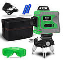 Лазерний рівень Hilda 3D 12 ліній ☀ ЗЕЛЕНИЙ ЛУЧ ☀, фото 2
