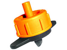 Крапельниця самокомпенсована 2л/год (робочий тиск 0,8-3,2Атм) жовта