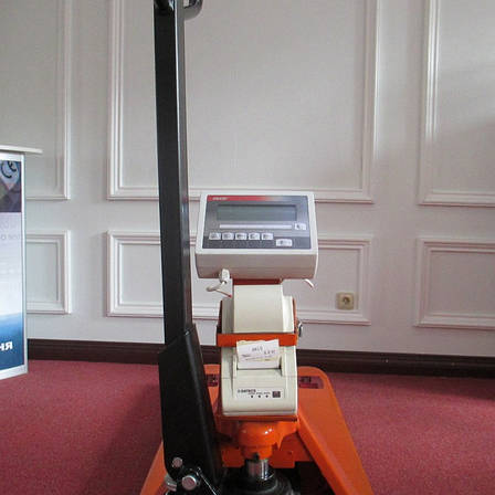 Гідравлічний візок-ваги Axis 4BDU2000Р-В-П Практичний з принтером , фото 2