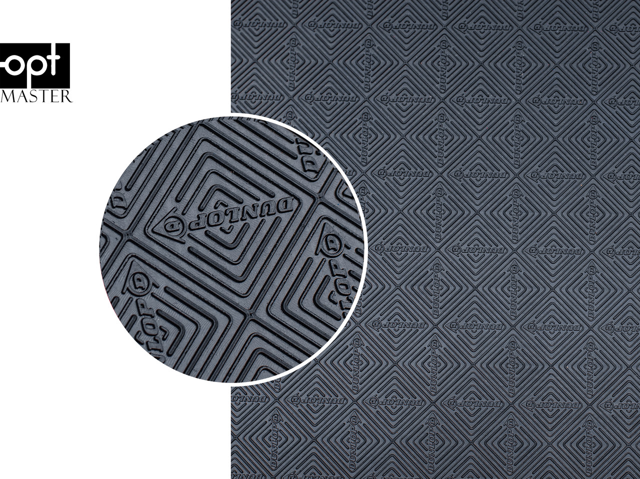 Гума набоєчна WINDOW (Dunlop), р. 600*700*7 (+-0.5) мм., кол. чорний, фото 1