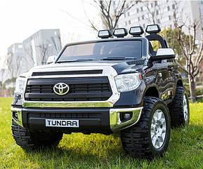 Двомісний дитячий електромобіль Джип JJ 2255 EBLR-2, Toyota Tundra max, чорний