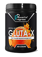 Амінокислоти Gluta-X (300 г) PowerFul Progress