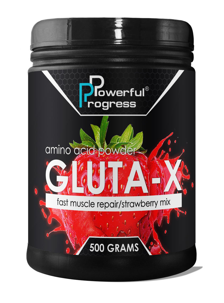 Амінокислоти Gluta-X (500 г) PowerFul Progress