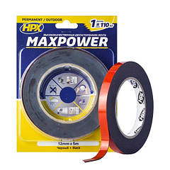 OT1205 MAXPOWER OUTDOOR (12 мм*5м) двостороння стрічка для екстремальних навантажень і зовнішніх робіт