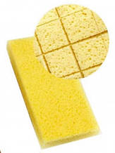 Губка для прибирання цементного затирання без ручки 27х13х3 см (нарізана)