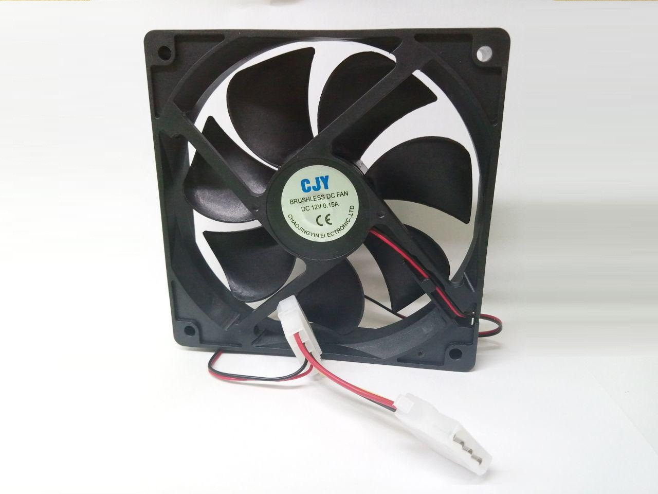 Кулер корпусних CJY BRUSHLESS DC FAN 12V 0.15 A120x120x25mm 4Pin
