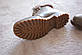Жіночі черевики тімберленди бежеві з хутром імітація шинишили 37, фото 4