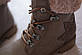 Жіночі черевики тімберленди бежеві з хутром імітація шинишили 37, фото 8