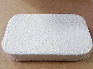 Губка целюлозна овальна для епоксидного прання 19х12х4 см, фото 1