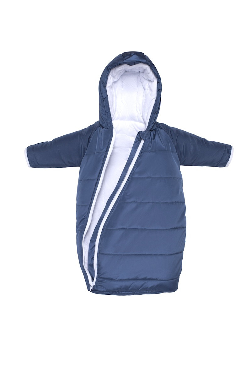 Зимовий комбінезон-конверт GoforKid Пепе Синій 9805-224-302