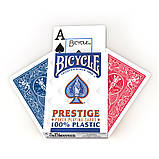 Покерні карти Bicycle Prestige (100% пластик), фото 4