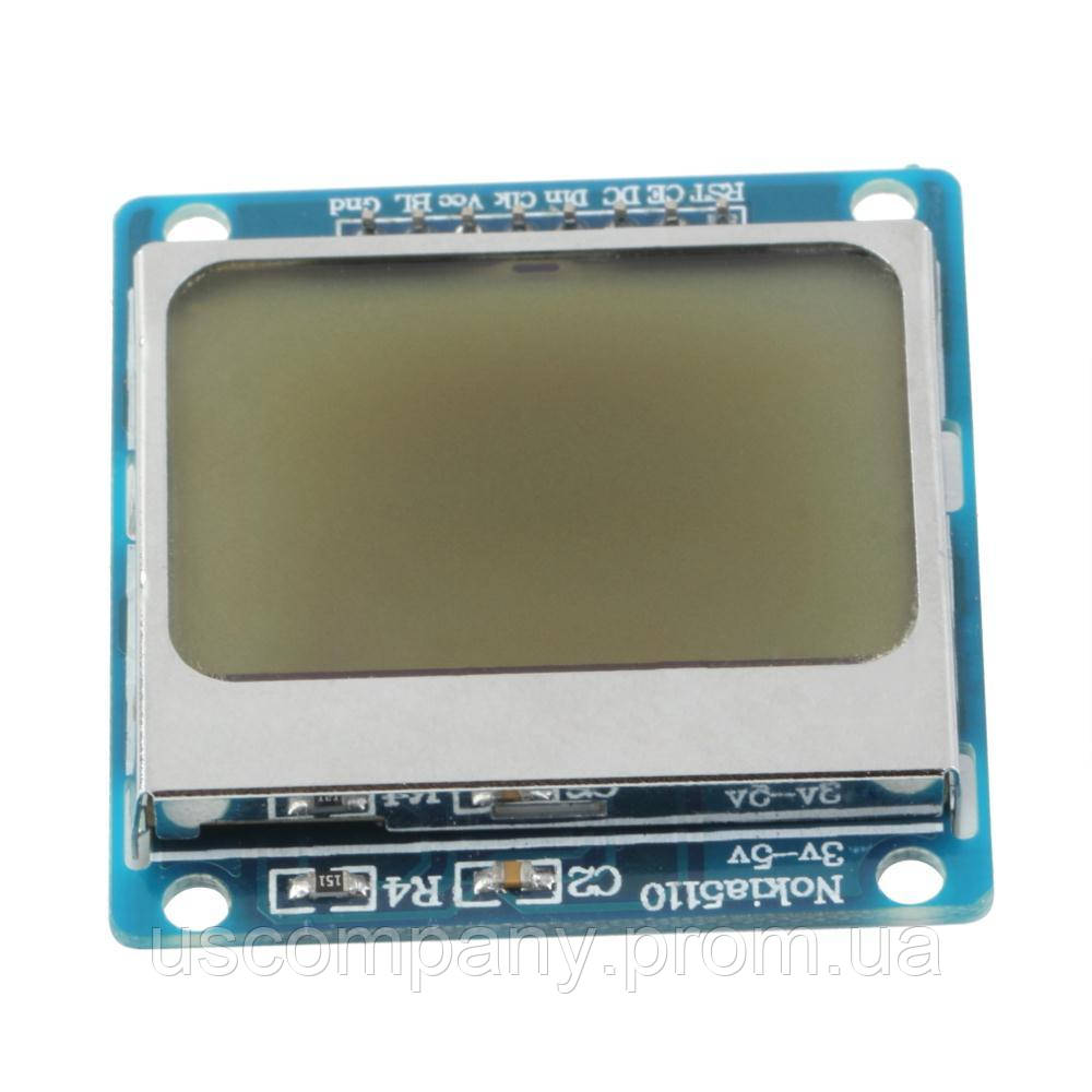 Arduino ЖК LCD PCB модуль дисплей Nokia 5110 - фото 1 - id-p1035036967