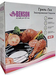 Сковорода гриль-газ Benson BN-801 з антипригарним покриттям