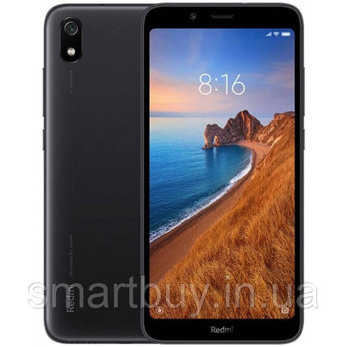 Xiaomi Redmi 7A 2Gb/16Gb Matte Black Global Version (гарантія 12 місяців)