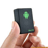 Портативний GPS-трекер Android A8 Mini GSM маячок портативна автосигналізація, фото 2
