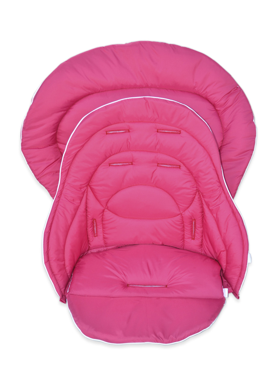 Набір чохлів до стільчика для годування Chicco Polly Magic 3 в 1 малиновий