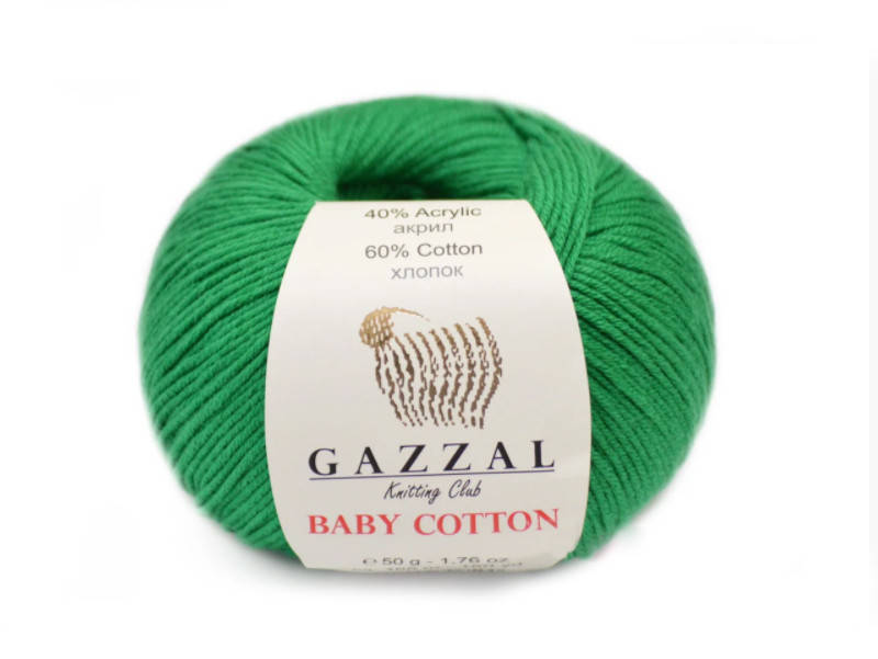 

Z Gazzal Baby Cotton, Зеленый №3456, Зелёный