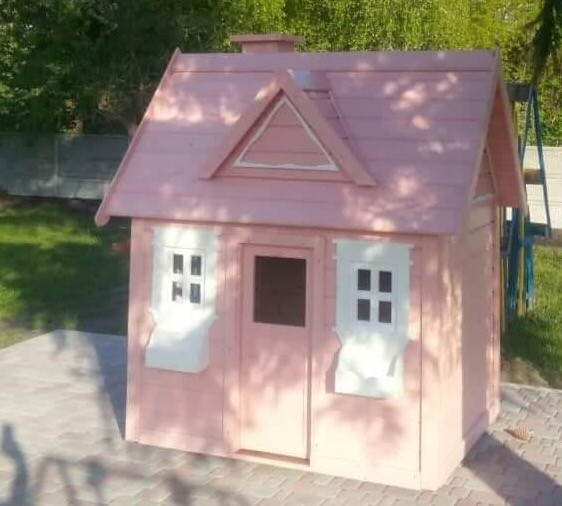 Ігровий будиночок для дітей Еллі дерев'яний вуличний