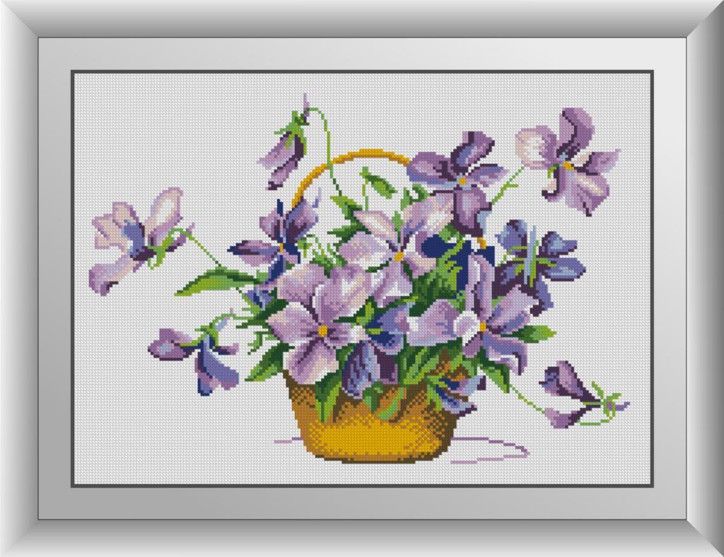 Набір алмазного живопису Проліски Dream Art 30873 (35 х 49 см), фото 1