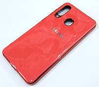 Чехол для Samsung Galaxy A60 A606F / Galaxy M40 M405 Electroplate silicone case Red coral