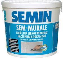 Клей для склошпалерів Sem-Murale Semin, відро 10 кг.