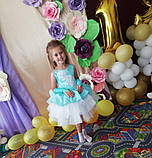 Пишне дитяче плаття Бетті Рожеве на 4-5, 6-7 років, фото 4