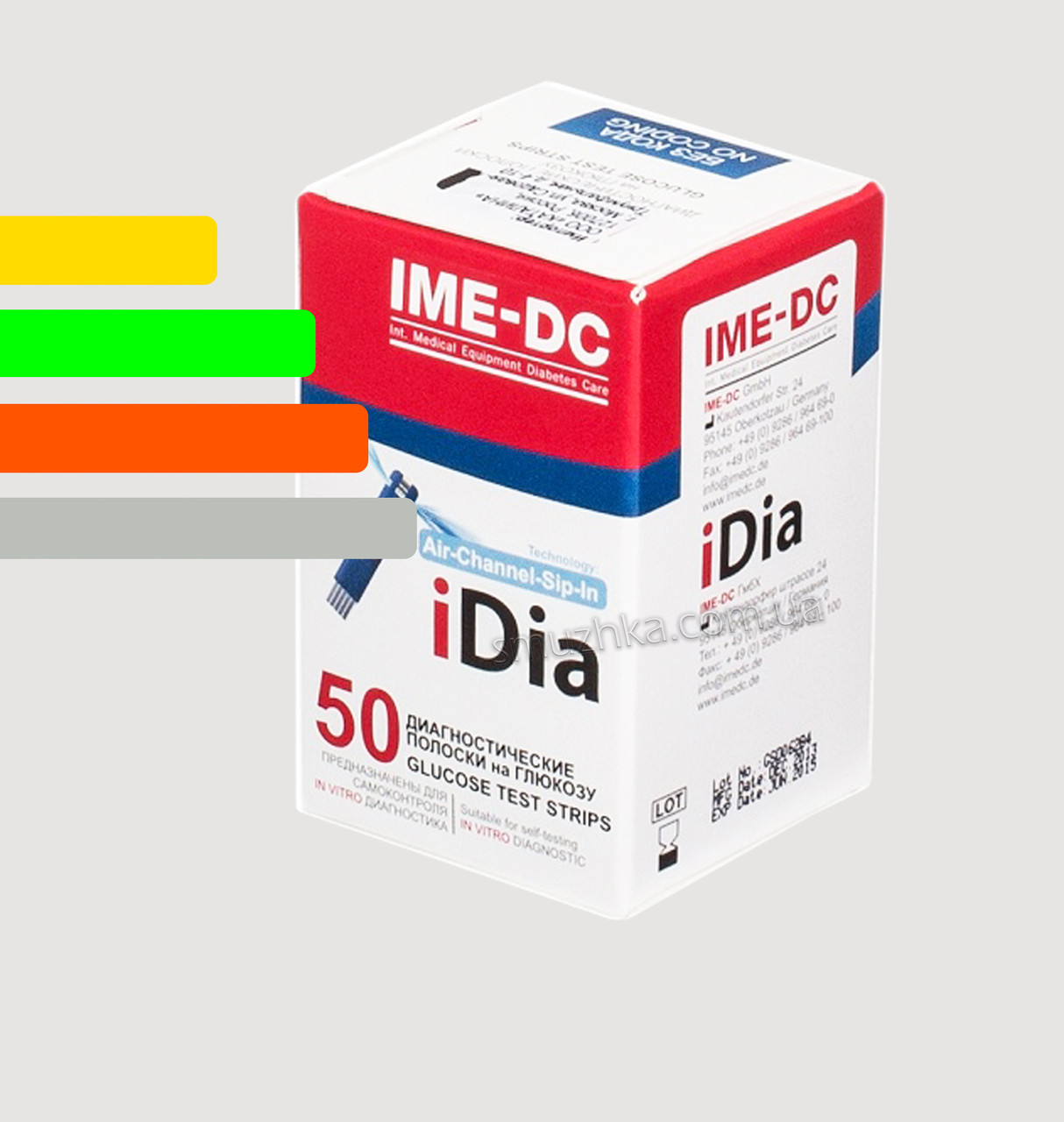 Тест смужки Ime DC Idia — Іме Дісі Адіа 50 шт.