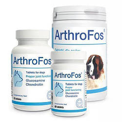 Вітамінно-мінеральний комплекс для собак з хондроїтином і глюкозаміном, AртроФос, 90 табл