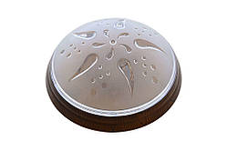 Світильник пластиковий Уфо Роза Вітрів  горіх