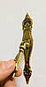 Ручка-підвіска на підкладці класика URB-22-301 античне золото, 124 мм, фото 5