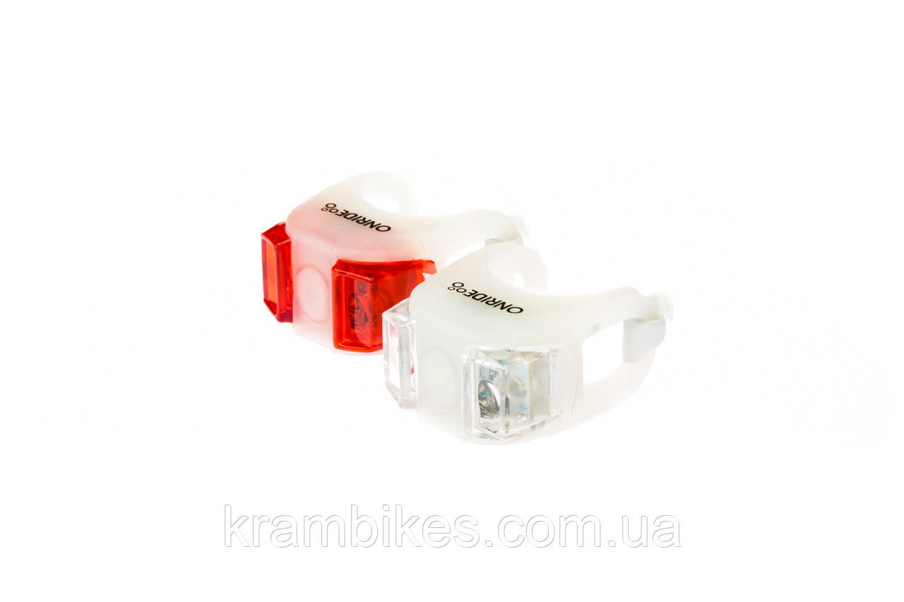Блимавки велонабір Onride  Dual LED Білий